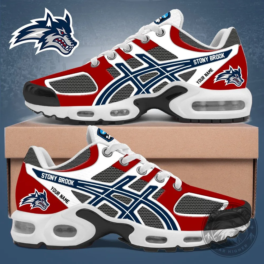 Stony Brook Seawolves NCAA Personalized Air Max Plus Sneakers