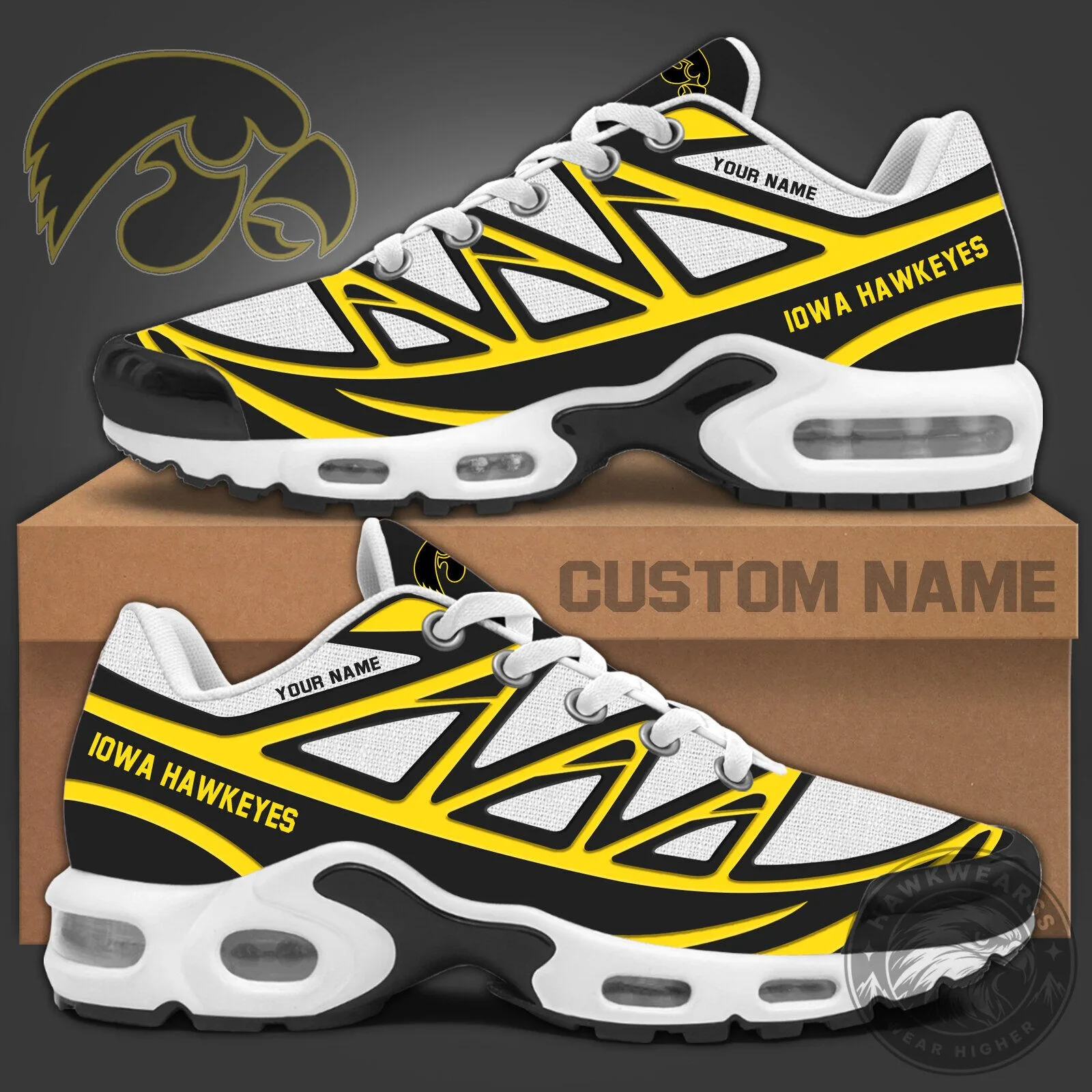 IOWA Team Color Exclusive Sneakers V2 Selling Fast!