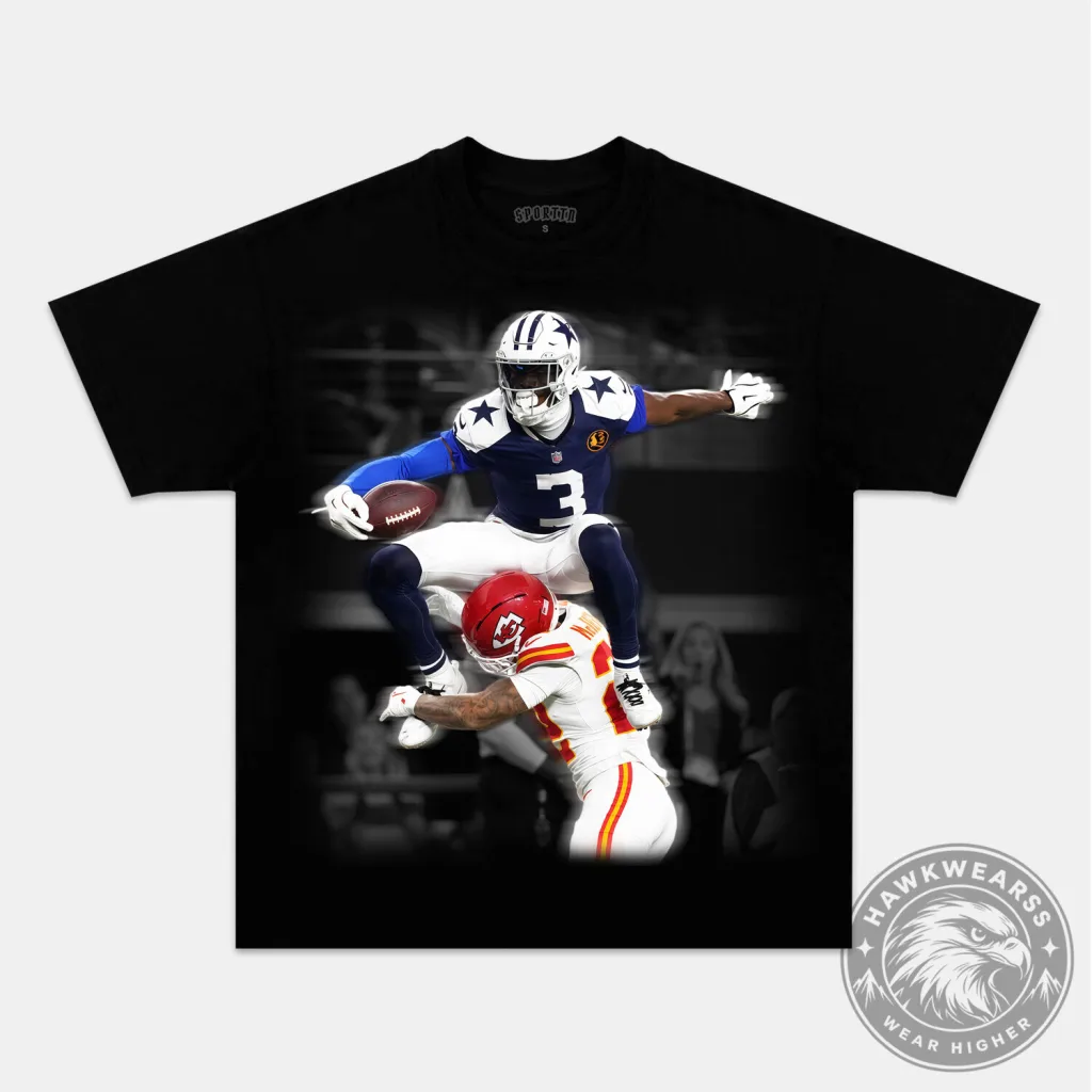 George Pickens Dallas Cowboys Football Player Graphic Black T-Shirt George Pickens Dallas Cowboys Football Player Graphic Black T-Shirt