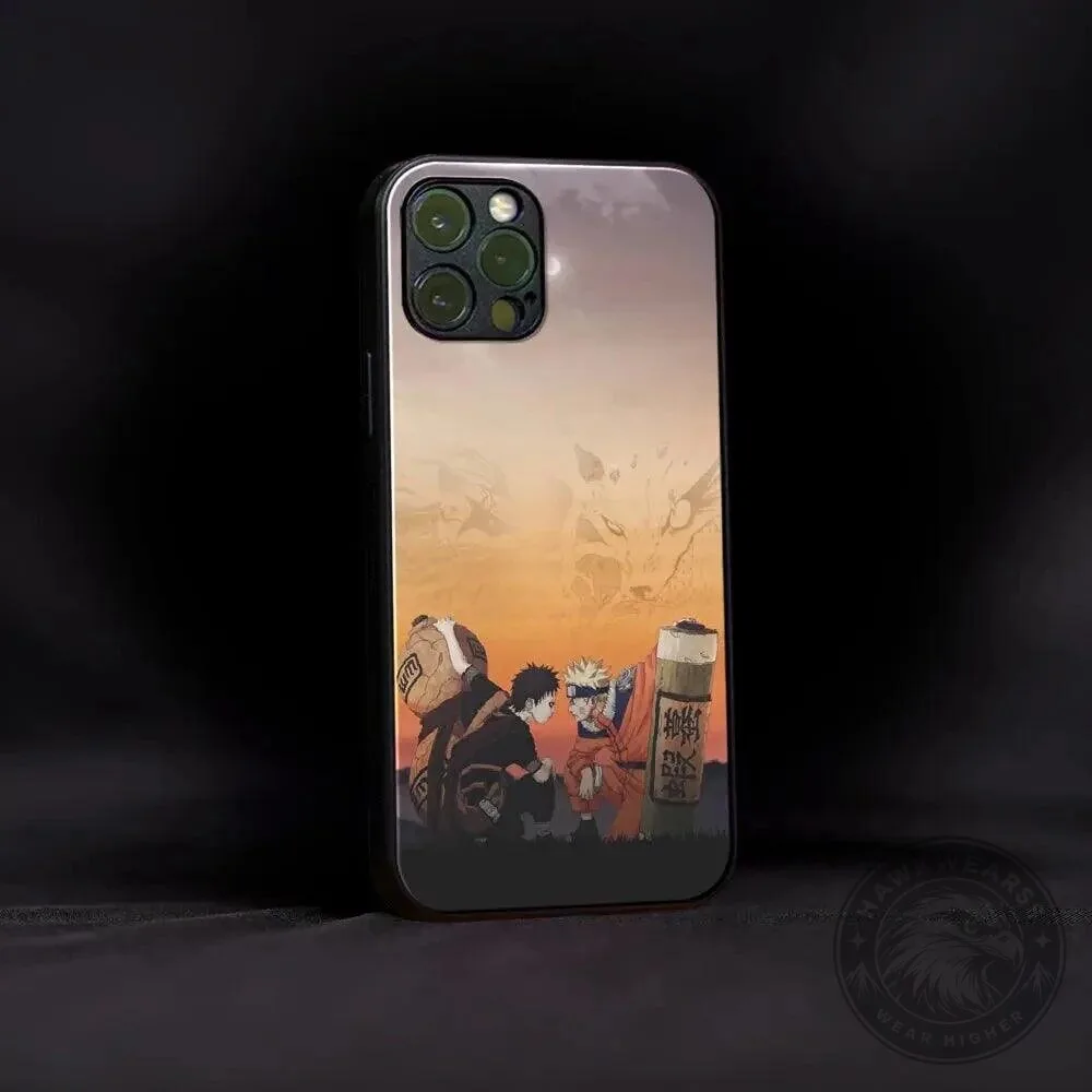 Naruto Uzumaki and Gaara Anime Character Phone Case