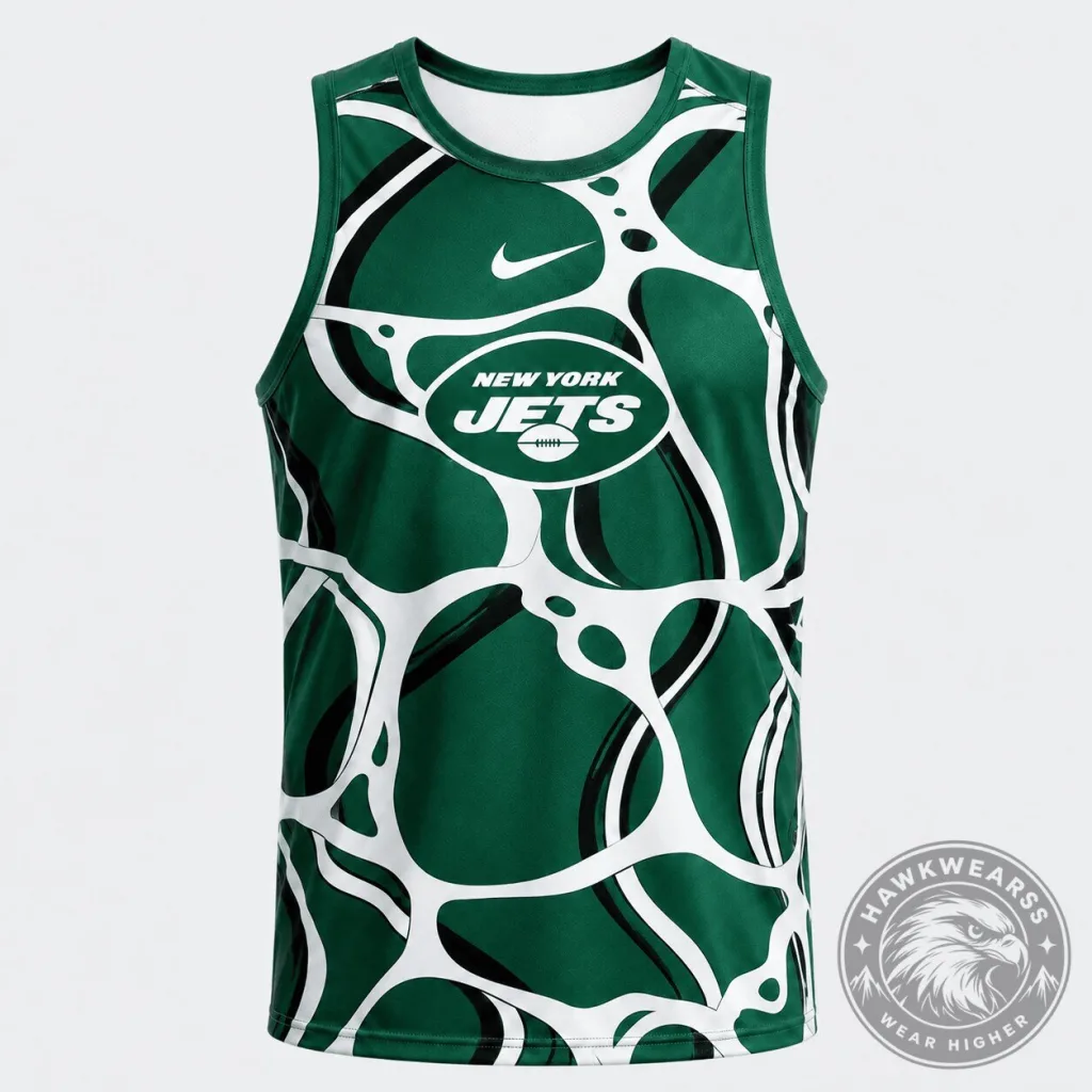 New York Jets NFL Football Team Athletic Tank Top