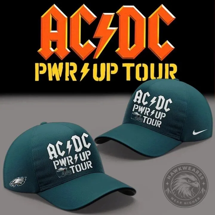 AC/DC Power Up Tour 2026 Philadelphia Eagles Football T-Shirt 8 AC/DC Power Up Tour 2026 Philadelphia Eagles Football T-Shirt