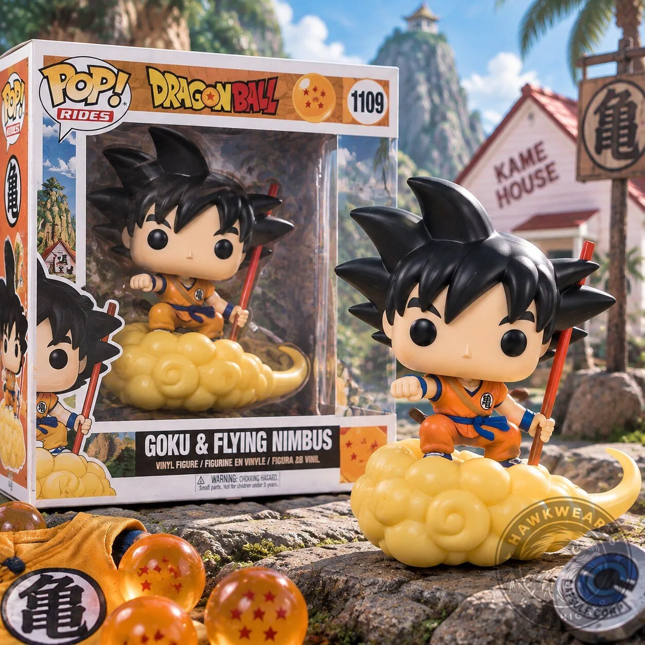 Dragon Ball Z Goku and Flying Nimbus Funko Pop Vinyl Figure