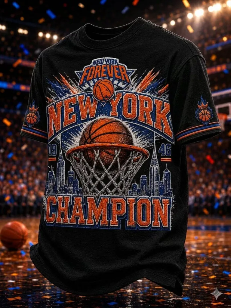 New York Forever Basketball Fan Shirt, Vintage Style Champion Graphic T-Shirt 16 New York Forever Basketball Fan Shirt, Vintage Style Champion Graphic T-Shirt