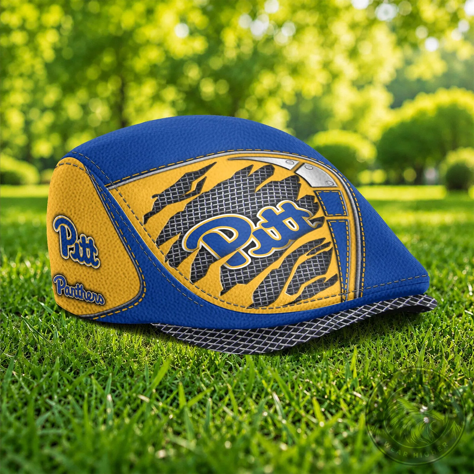 Pittsburgh Panthers NCAA Jeff Cap Flat Cap Hat 9 Pittsburgh Panthers NCAA Jeff Cap Flat Cap Hat
