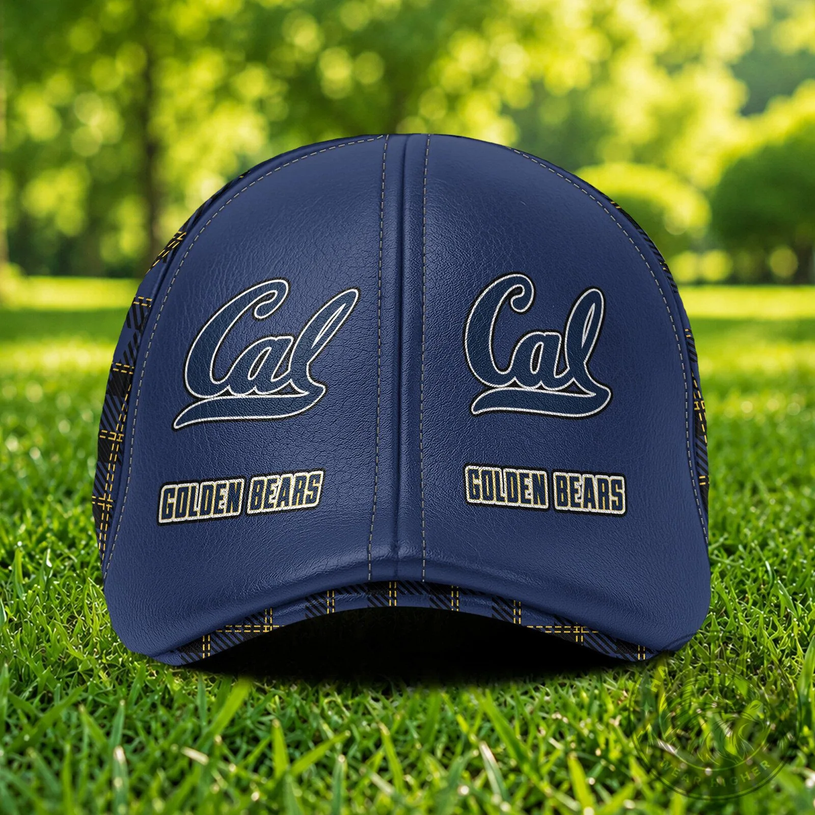 California Golden Bears NCAA Custom Name Blue Plaid Ivy Flat Cap Hat 10 California Golden Bears NCAA Custom Name Blue Plaid Ivy Flat Cap Hat