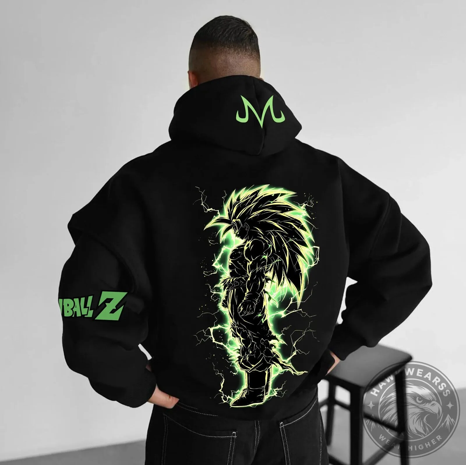 Dragon Ball Z Broly Super Saiyan Legendary Power Anime Graphic Hoodie