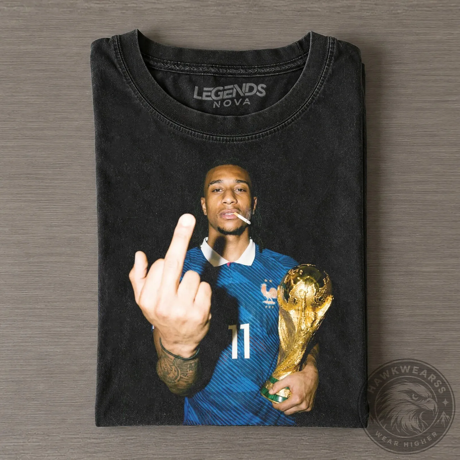 France Team World Cup Champion T-Shirt featuring Ousmane Dembele