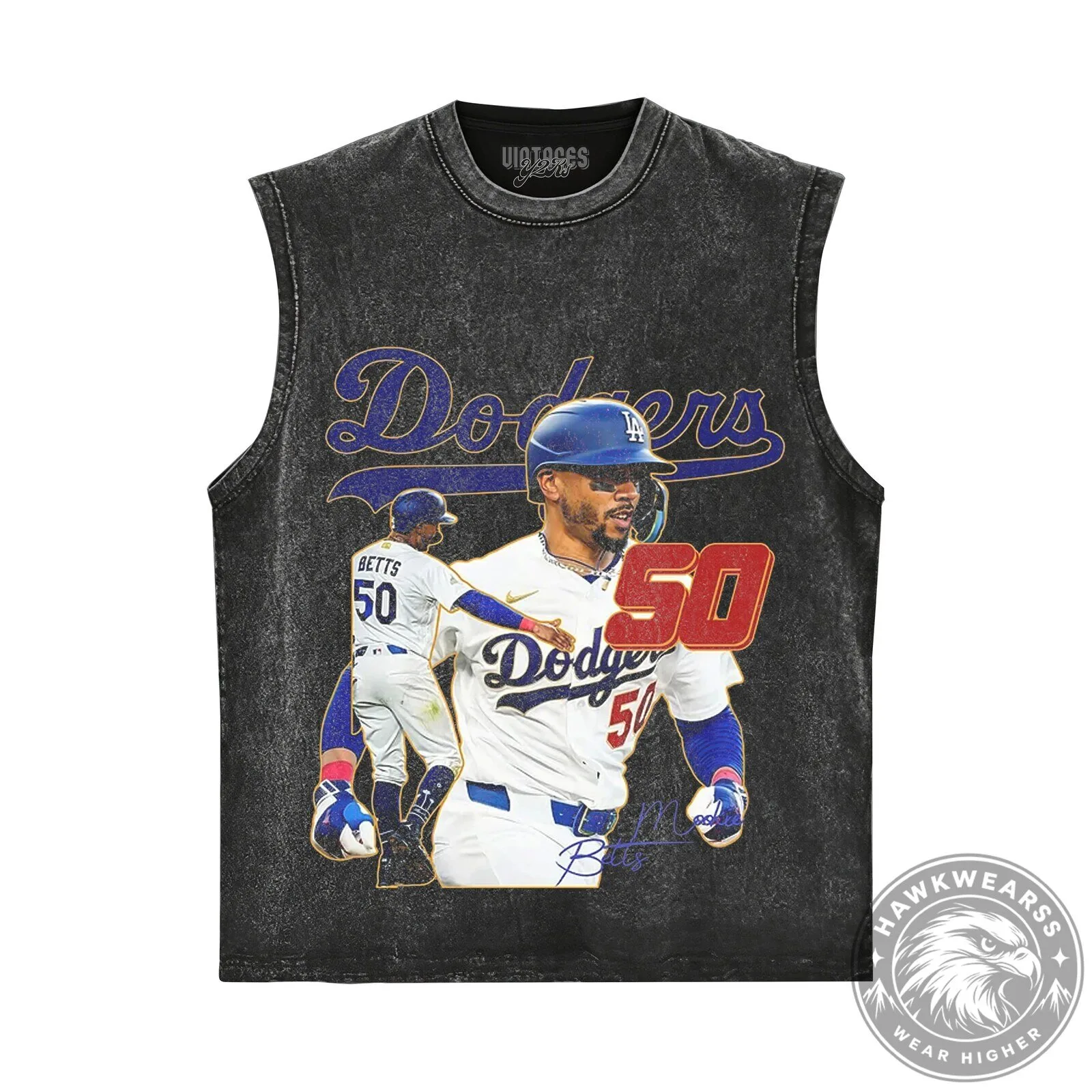 Graphic T-Shirt Featuring Mookie Betts of the Los Angeles Dodgers Baseball Team 18 Graphic T-Shirt Featuring Mookie Betts of the Los Angeles Dodgers Baseball Team