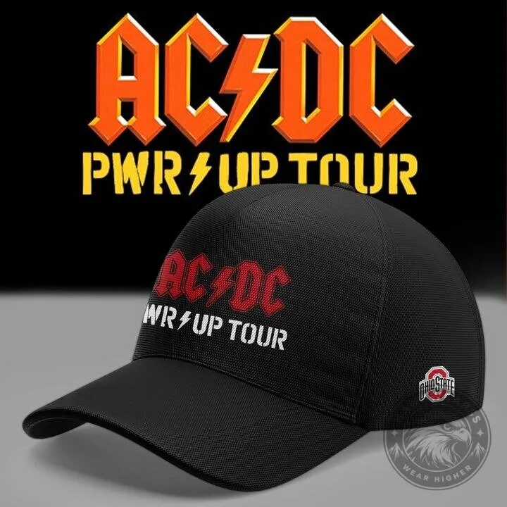Ohio State Football AC/DC Power Up Tour 2026 Graphic T-Shirt 12 Ohio State Football AC/DC Power Up Tour 2026 Graphic T-Shirt