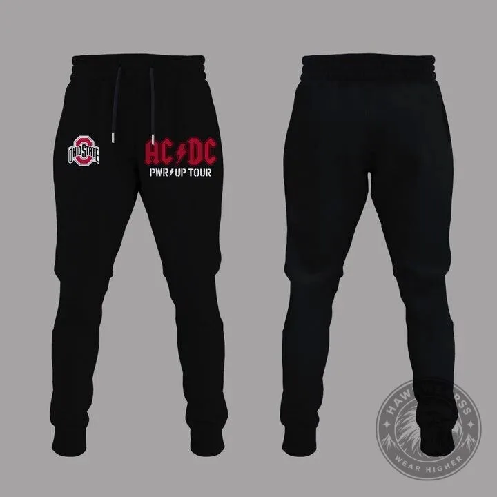 Ohio State Football AC/DC Power Up Tour 2026 Graphic T-Shirt 13 Ohio State Football AC/DC Power Up Tour 2026 Graphic T-Shirt