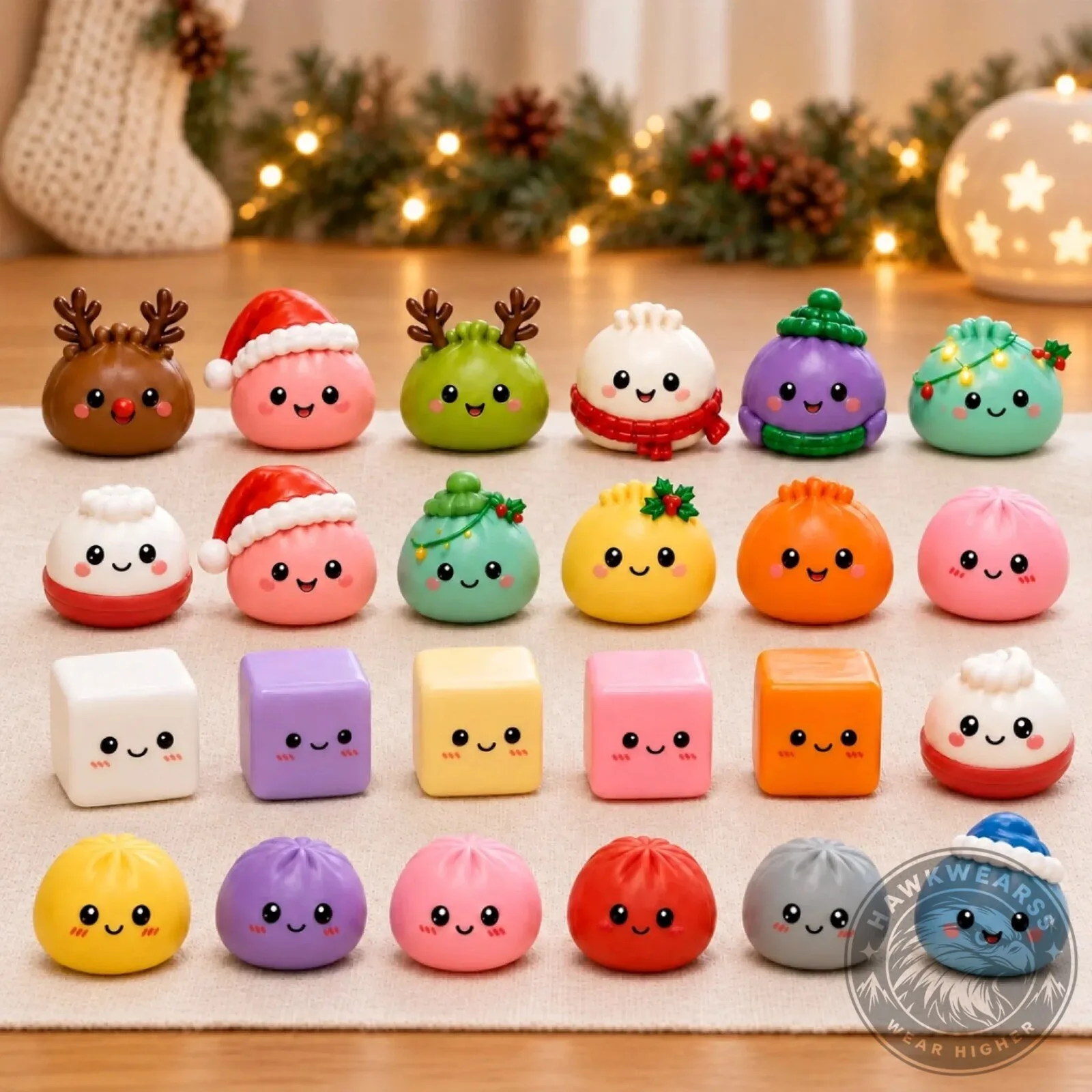 Sophia's Christmas Dumpling Advent Calendar with 24 Holiday Surprises 16 Sophia