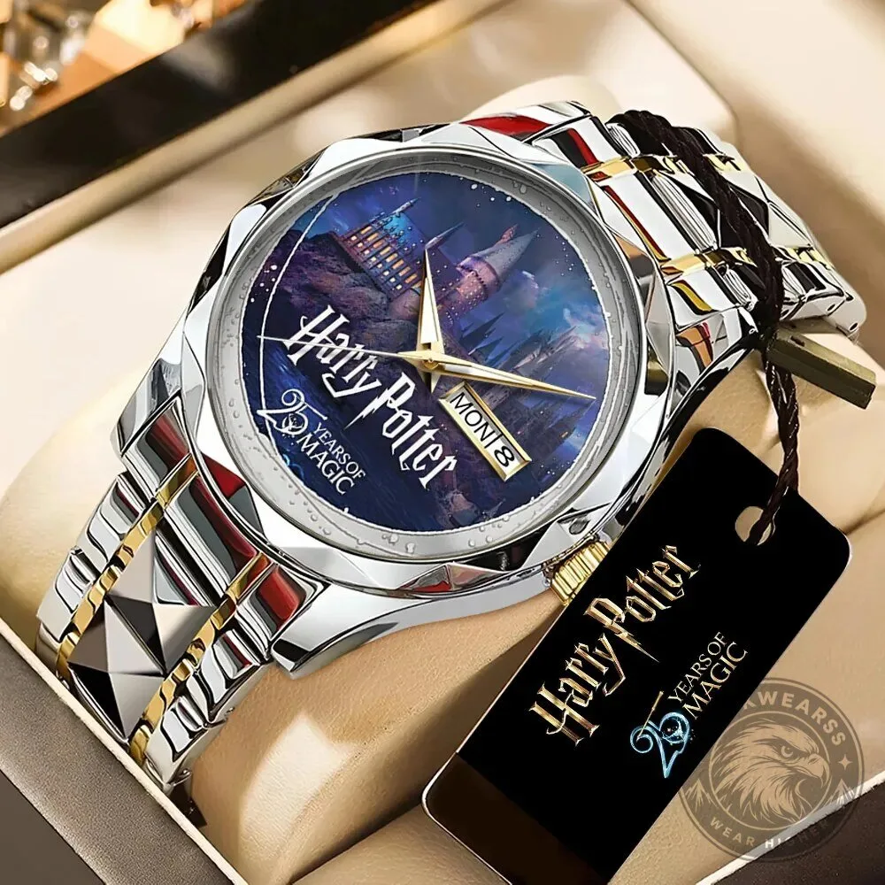 Harry Potter Hogwarts Castle 20 Years of Magic Stainless Steel Watch
