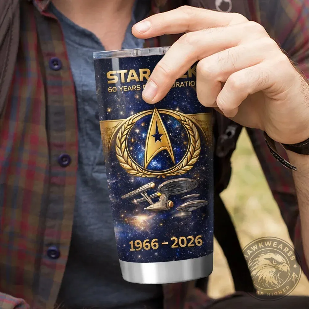 Star Trek 60th Anniversary Live Long And Prosper Personalized Tumbler 10 Star Trek 60th Anniversary Live Long And Prosper Personalized Tumbler