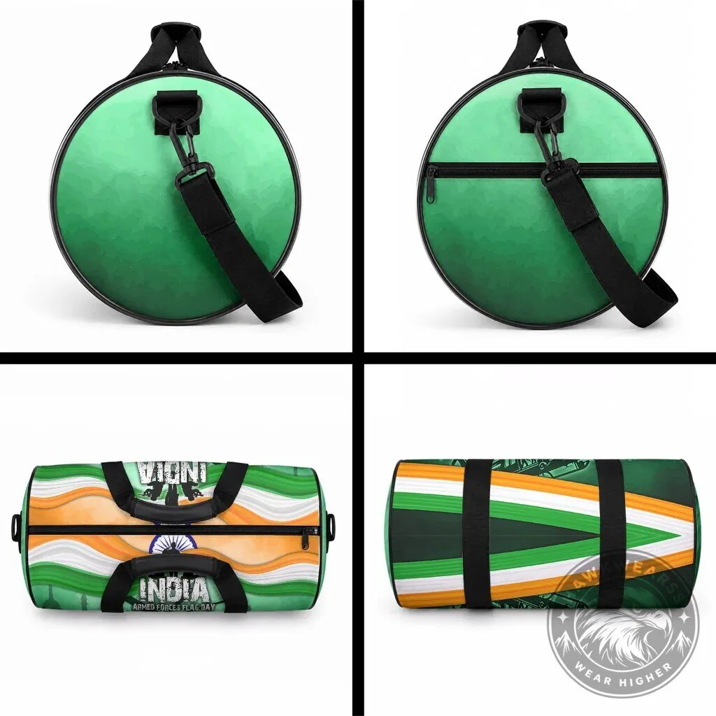 India Armed Forces Flag Day Patriotic Indian Military Duffle Bag 11 India Armed Forces Flag Day Patriotic Indian Military Duffle Bag