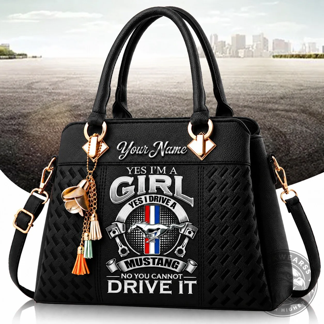 Mustang Yes I Drive A Mustang Women's Handbag