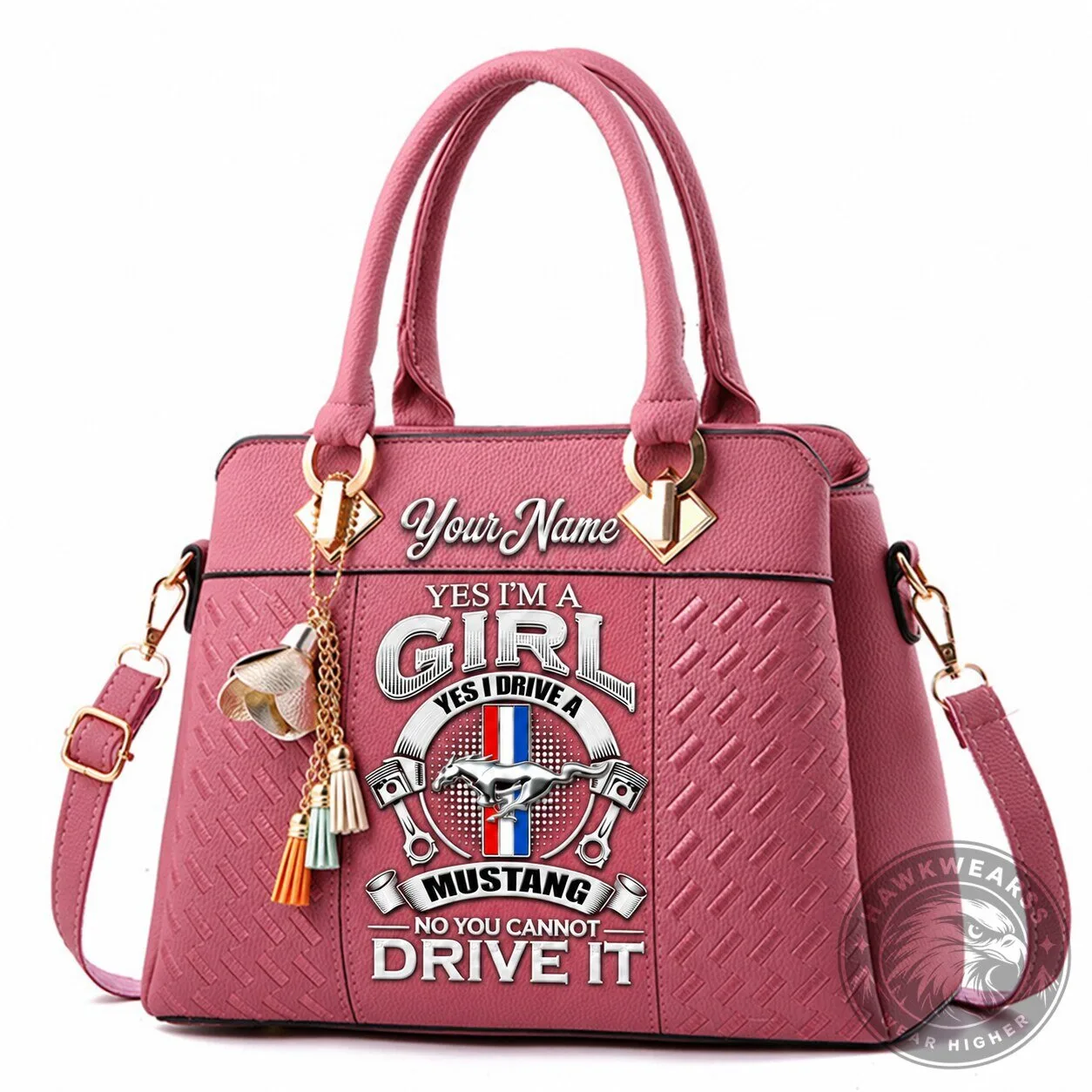 Mustang Yes I Drive A Mustang Women's Handbag 21 Mustang Yes I Drive A Mustang Women