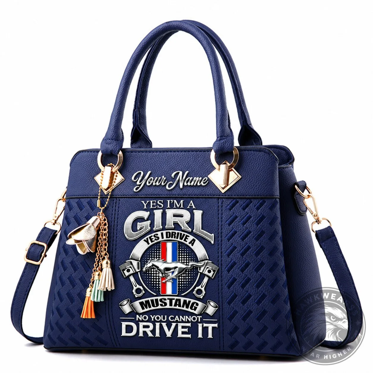 Mustang Yes I Drive A Mustang Women's Handbag 22 Mustang Yes I Drive A Mustang Women