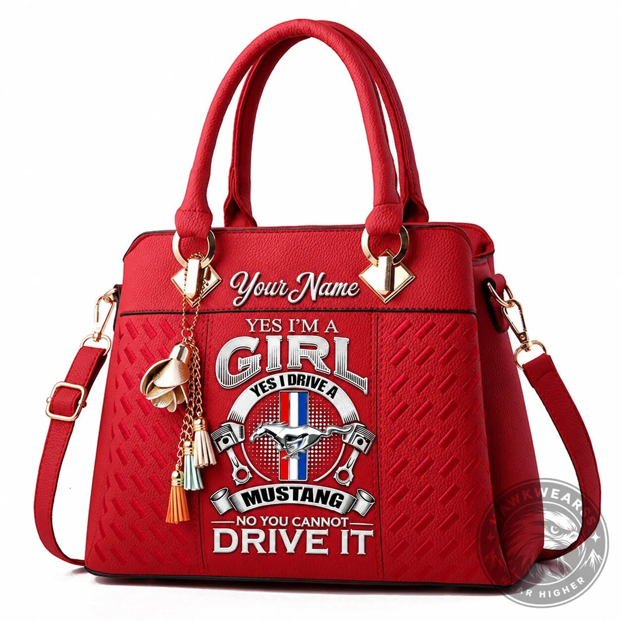 Mustang Yes I Drive A Mustang Women's Handbag 23 Mustang Yes I Drive A Mustang Women