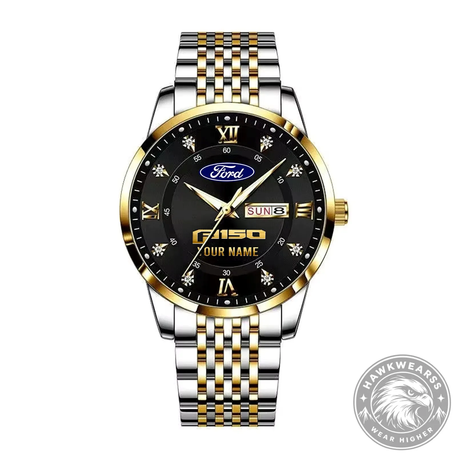 Ford F-150 Custom Name Men's Stylish Fashion Design Watch 17 Ford F-150 Custom Name Men