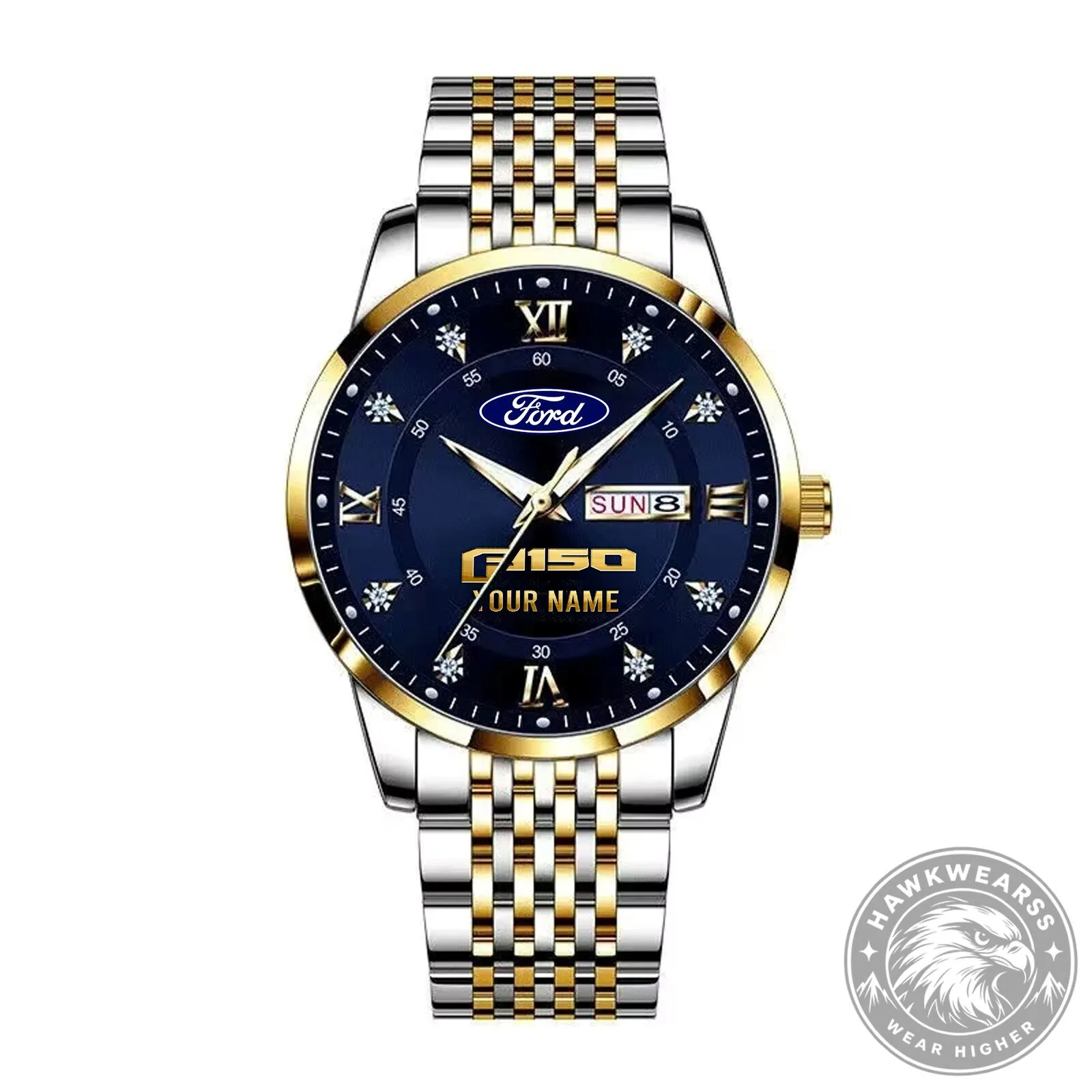 Ford F-150 Custom Name Men's Stylish Fashion Design Watch 18 Ford F-150 Custom Name Men