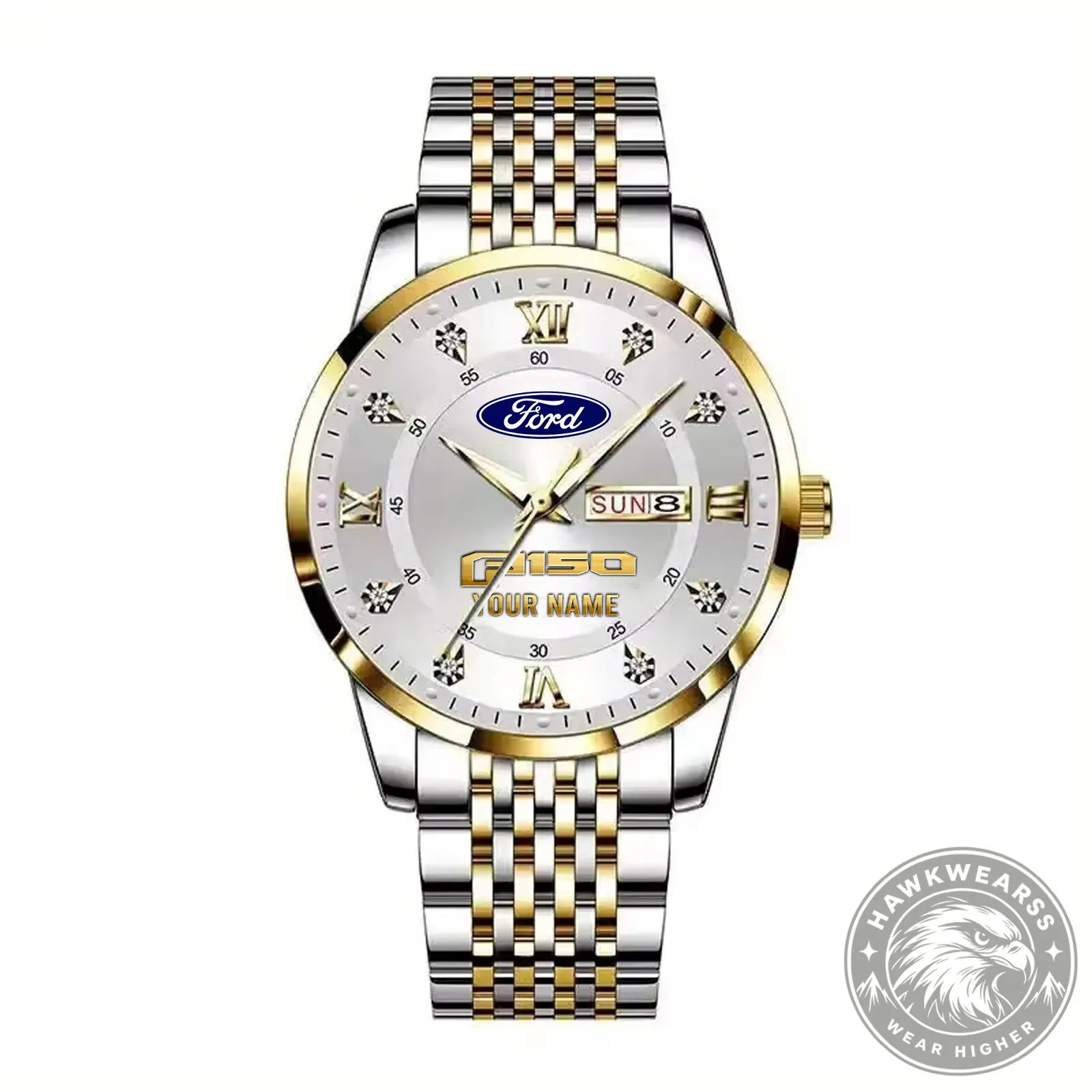 Ford F-150 Custom Name Men's Stylish Fashion Design Watch 19 Ford F-150 Custom Name Men