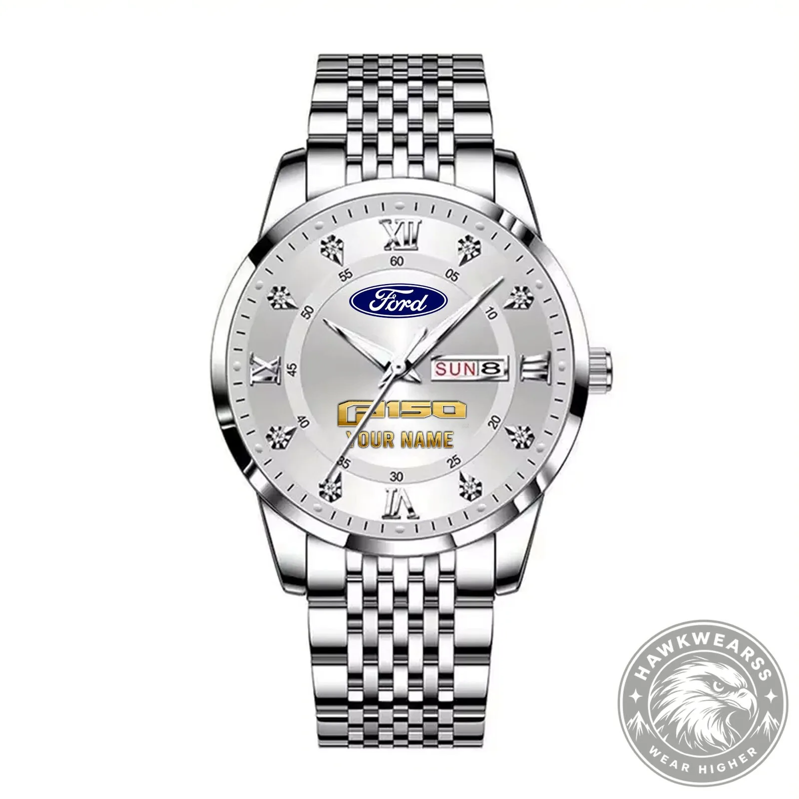Ford F-150 Custom Name Men's Stylish Fashion Design Watch 20 Ford F-150 Custom Name Men