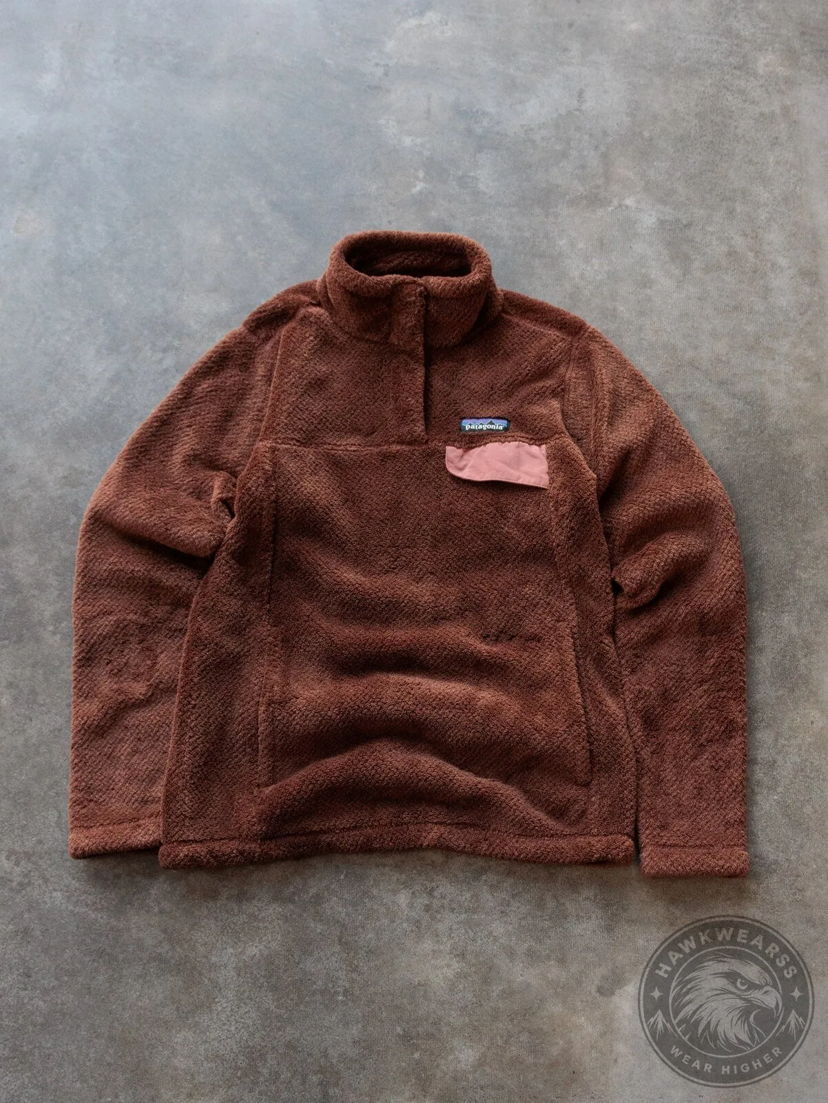 Patagonia Re-Tool Snap-T Pullover Fleece Brown Women's Sweatshirt 2 Patagonia Re-Tool Snap-T Pullover Fleece Brown Women's Sweatshirt