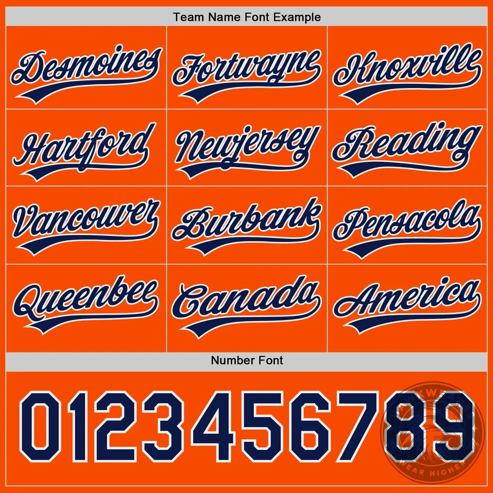 Custom Reversible Baseball Jersey Shirt Orange Navy Blue White Striped V-Neck 17 Custom Reversible Baseball Jersey Shirt Orange Navy Blue White Striped V-Neck