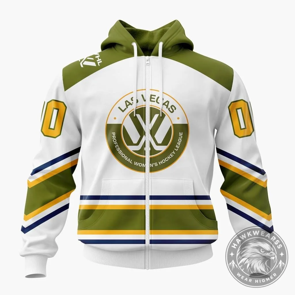 Hoodie for Fans of the Las Vegas Team in the Professional Women's Hockey League 18 Hoodie for Fans of the Las Vegas Team in the Professional Women