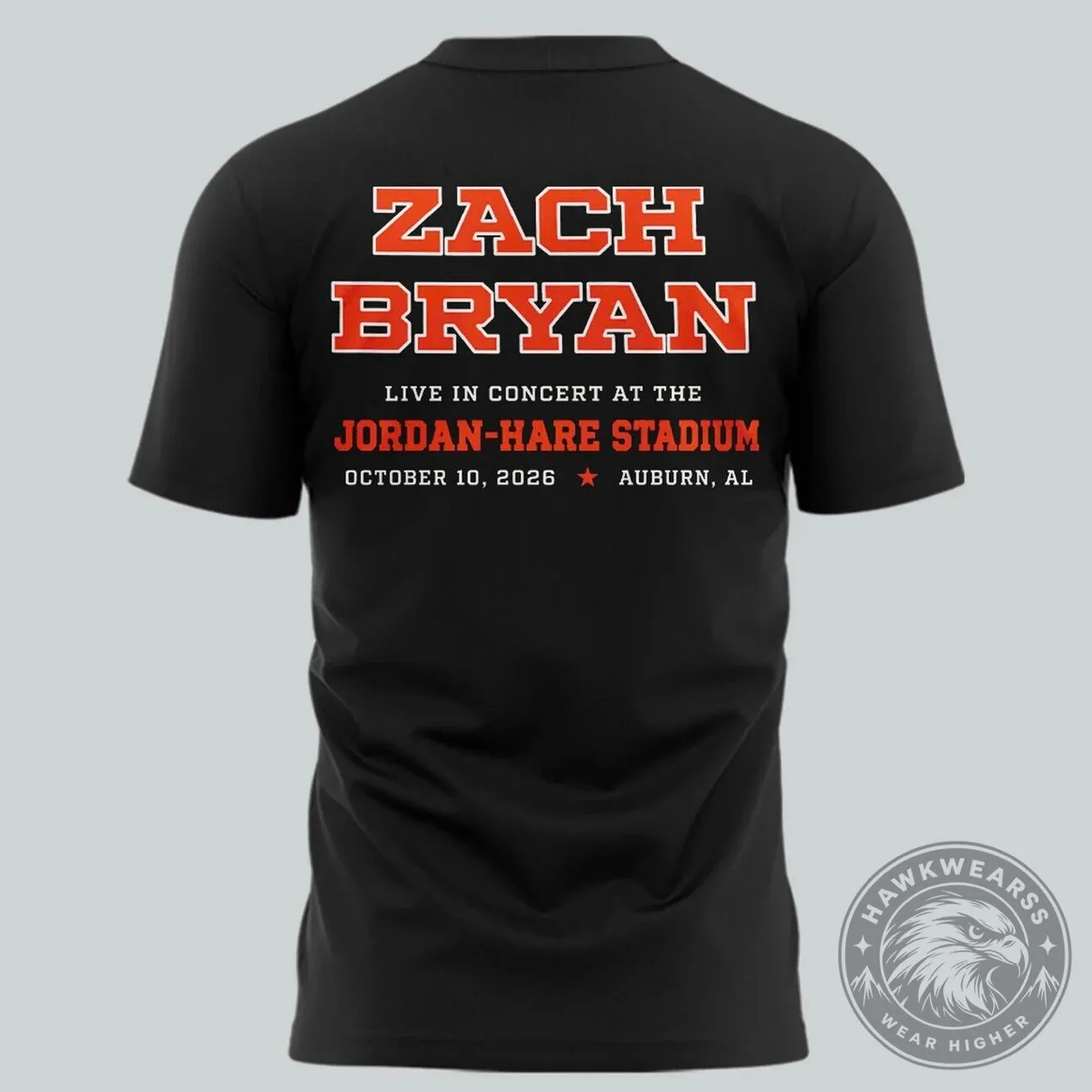 Zach Bryan Auburn Football Concert 2026 T-Shirt 9 Zach Bryan Auburn Football Concert 2026 T-Shirt