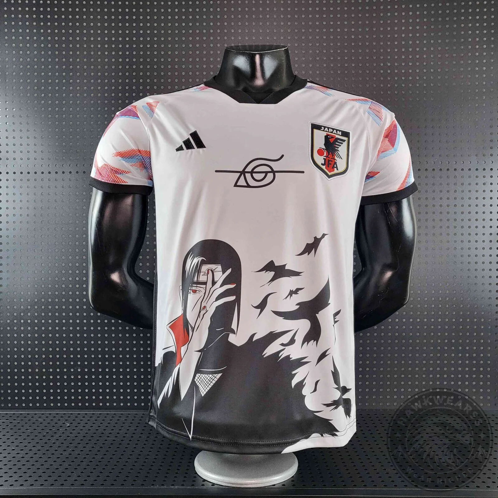 Japan National Football Team Itachi Uchiha Naruto Anime Soccer Jersey