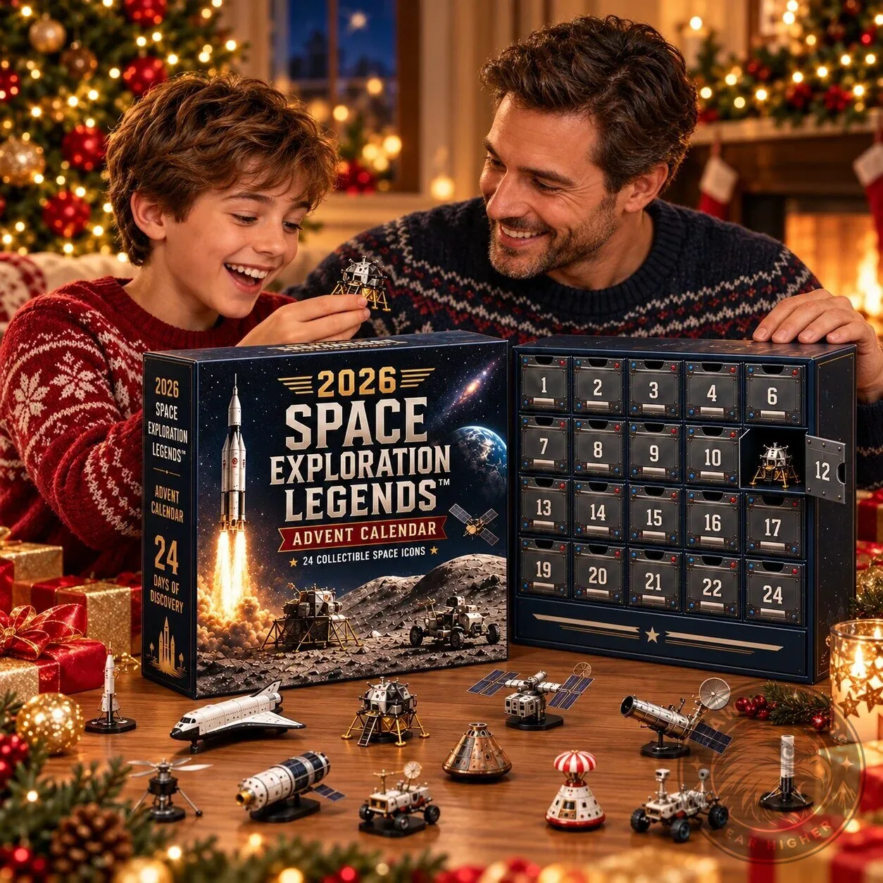 2026 Space Exploration Legends Advent Calendar with 24 Collectible Space Icons 8 2026 Space Exploration Legends Advent Calendar with 24 Collectible Space Icons