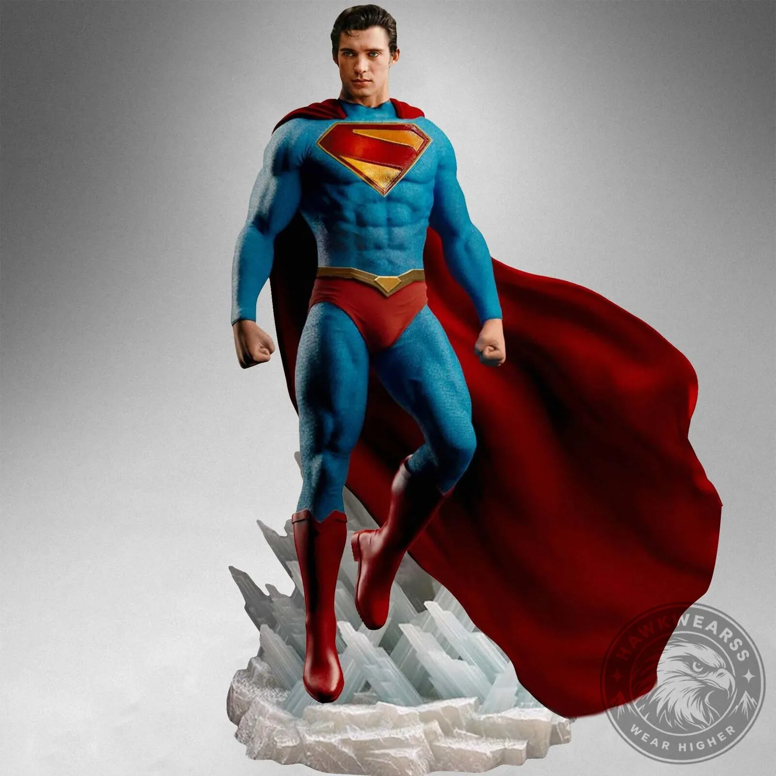 Superman Man of Steel Hero Figurine Collectible Statue